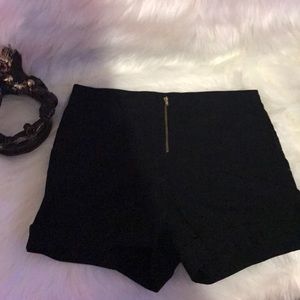 Lil black shorts